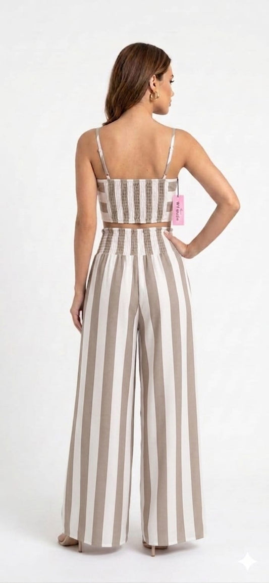 Coordinato a Righe Boho-Chic - vari colori