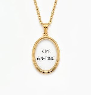 Collana "Per Me Gin-Tonic"